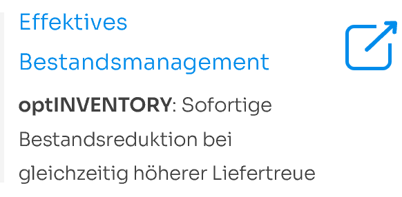 Effektives Bestandsmanagement